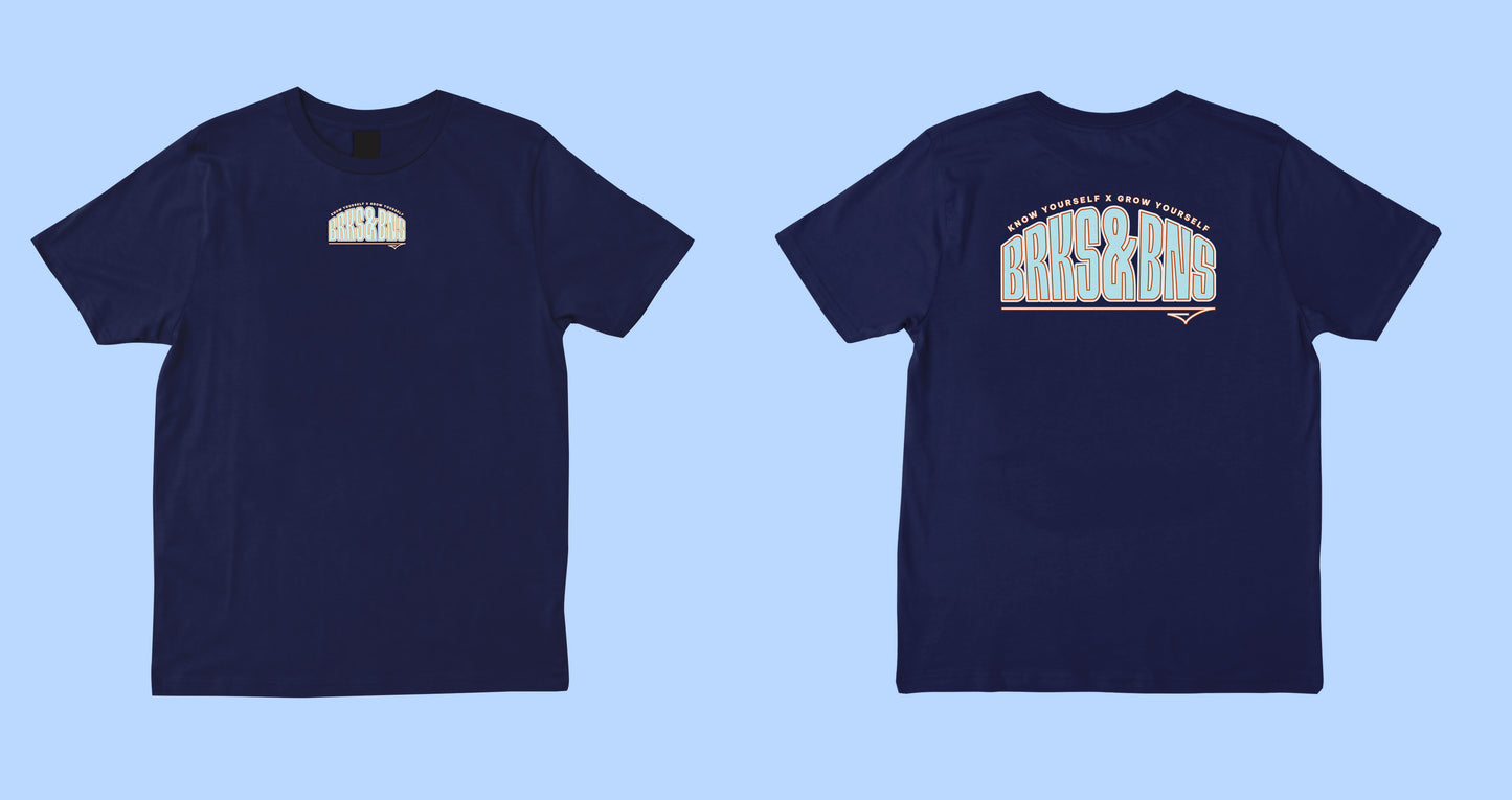 Sky Navy Blue Tee