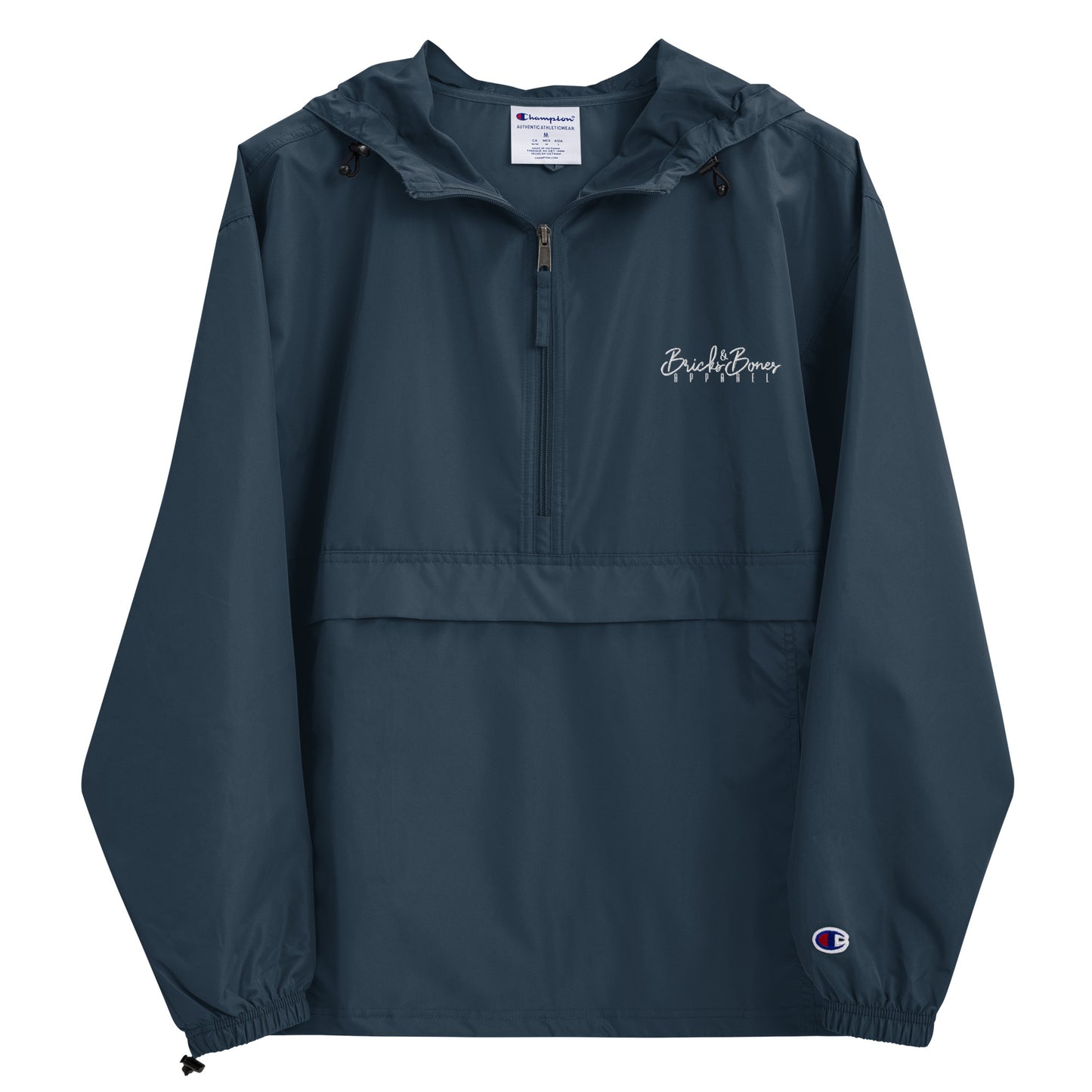 B&B Embroidered Champion Packable Jacket